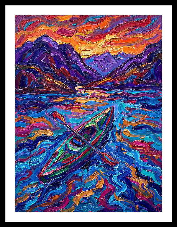 Kayaking Through Vibrant Waters