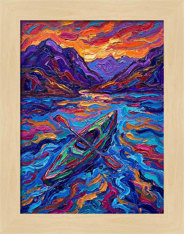 Kayaking Through Vibrant Waters