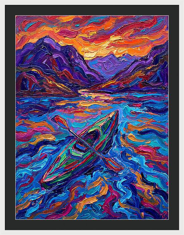 Kayaking Through Vibrant Waters
