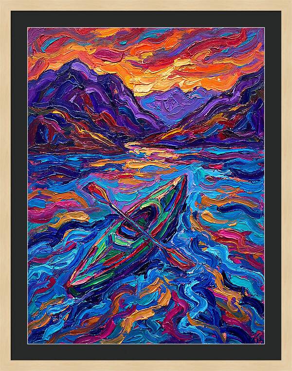 Kayaking Through Vibrant Waters