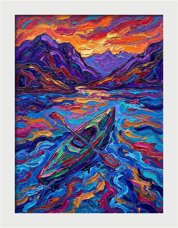 Kayaking Through Vibrant Waters