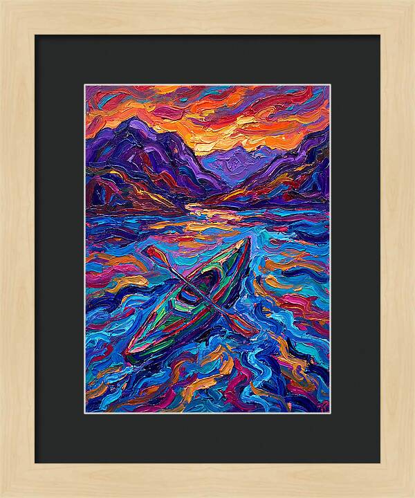 Kayaking Through Vibrant Waters