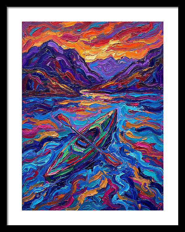 Kayaking Through Vibrant Waters