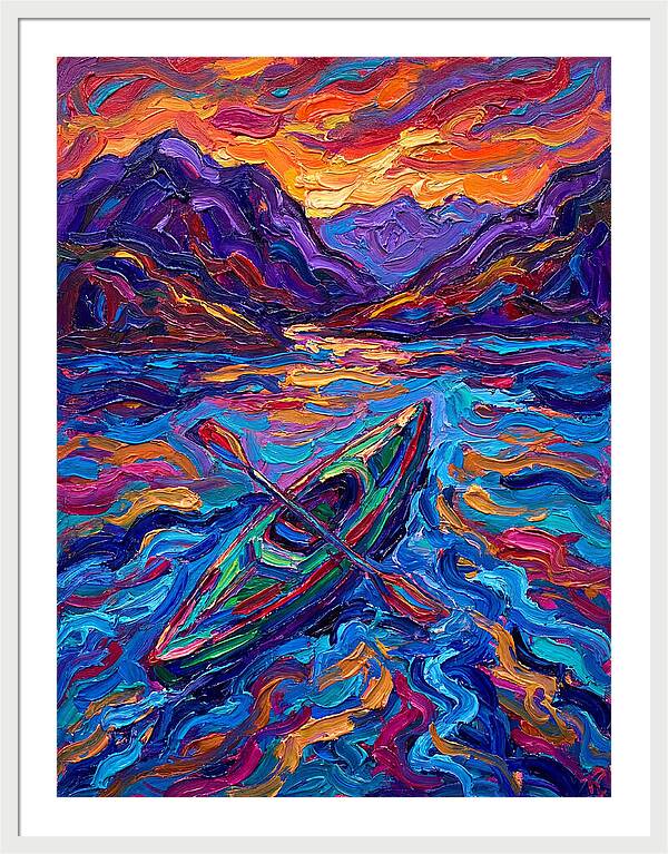 Kayaking Through Vibrant Waters