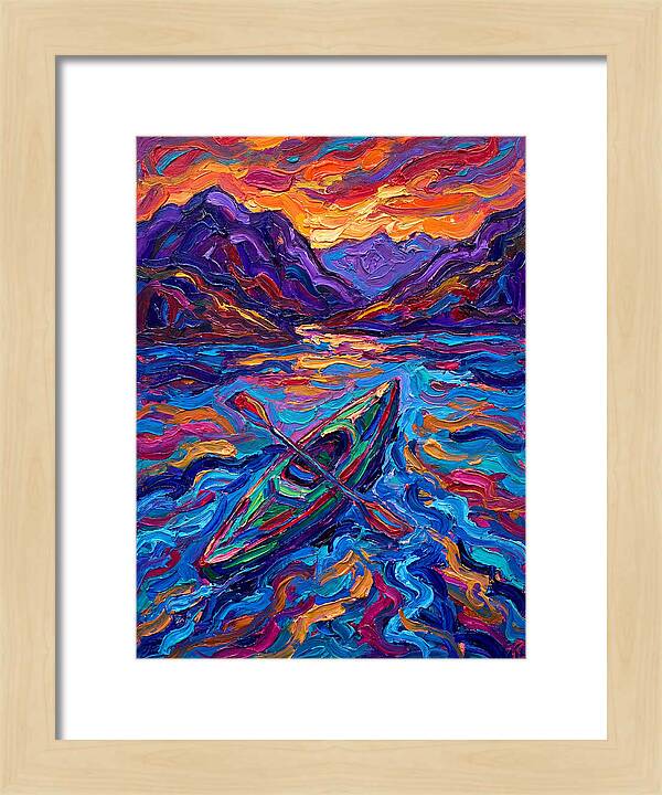 Kayaking Through Vibrant Waters