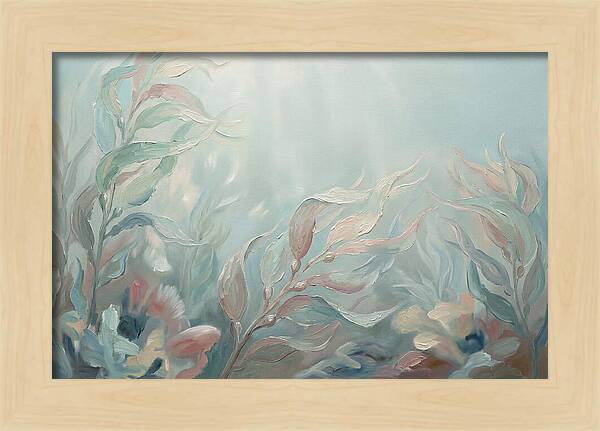 Kelp Forest Swaying In Light