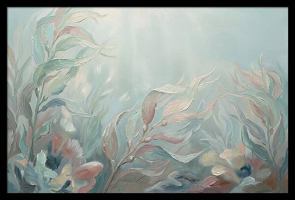 Kelp Forest Swaying In Light
