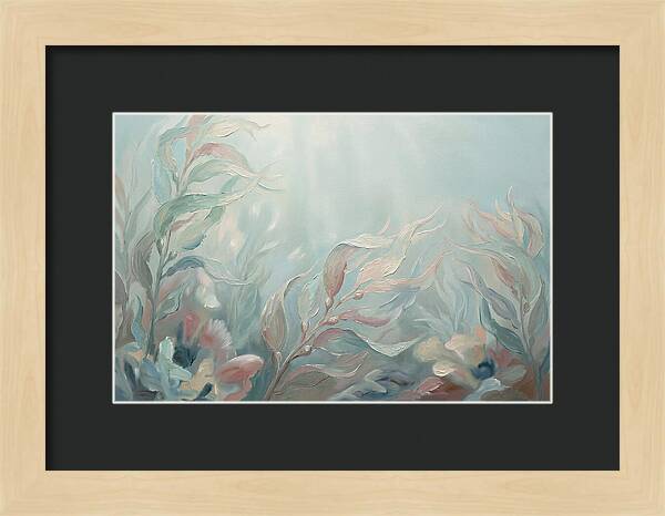 Kelp Forest Swaying In Light