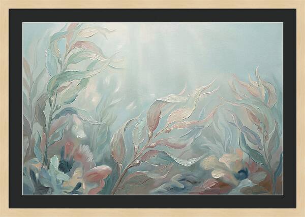 Kelp Forest Swaying In Light