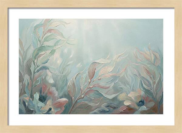 Kelp Forest Swaying In Light