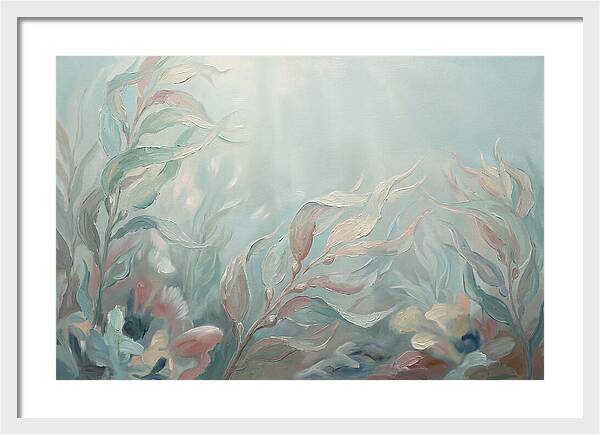 Kelp Forest Swaying In Light