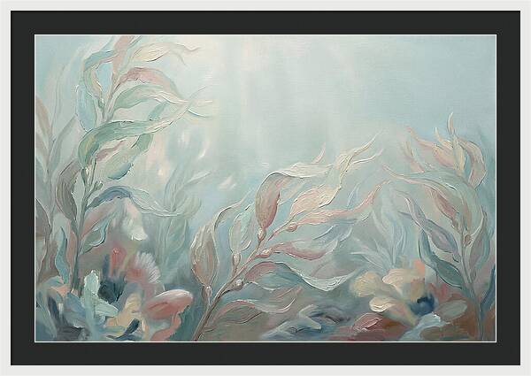 Kelp Forest Swaying In Light