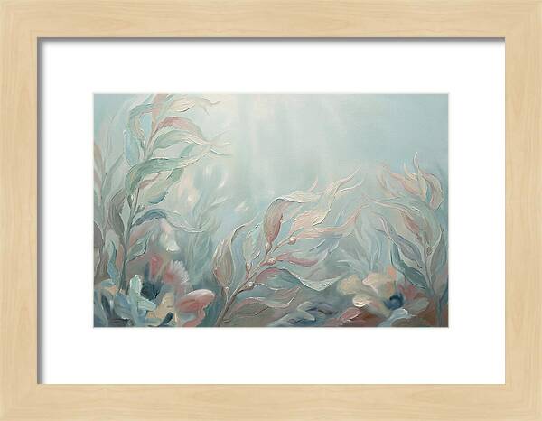 Kelp Forest Swaying In Light
