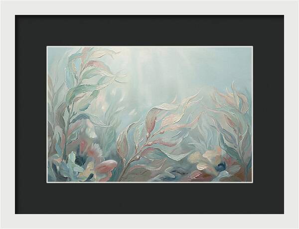 Kelp Forest Swaying In Light