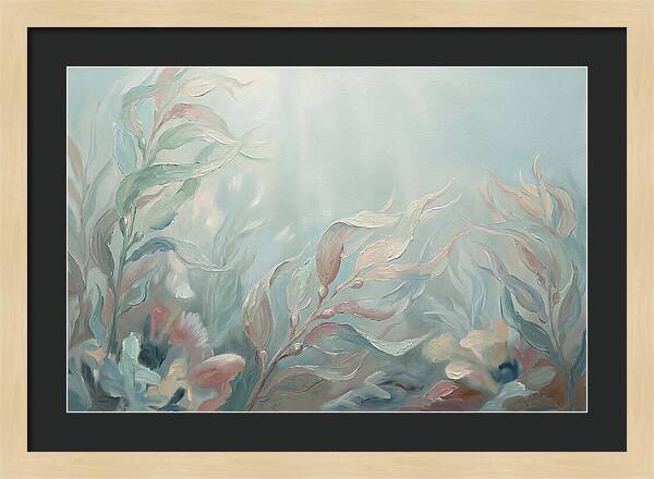 Kelp Forest Swaying In Light