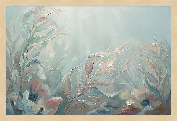 Kelp Forest Swaying In Light