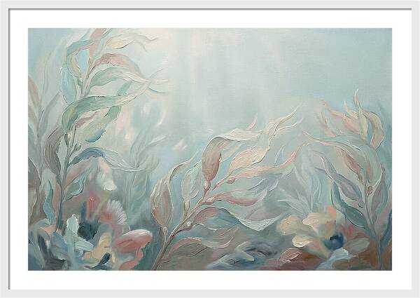 Kelp Forest Swaying In Light