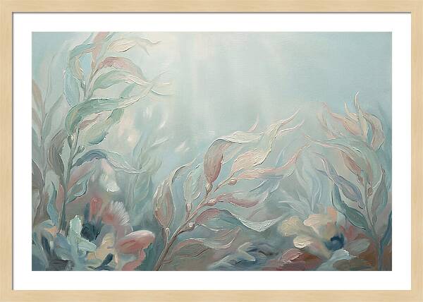 Kelp Forest Swaying In Light
