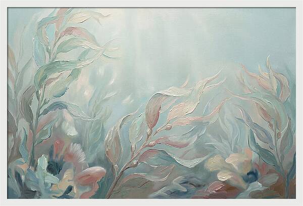 Kelp Forest Swaying In Light