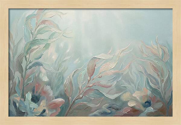 Kelp Forest Swaying In Light