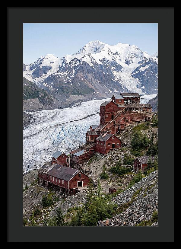 Kennecott Mines Overlooking Glaciers