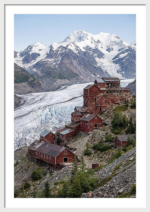 Kennecott Mines Overlooking Glaciers