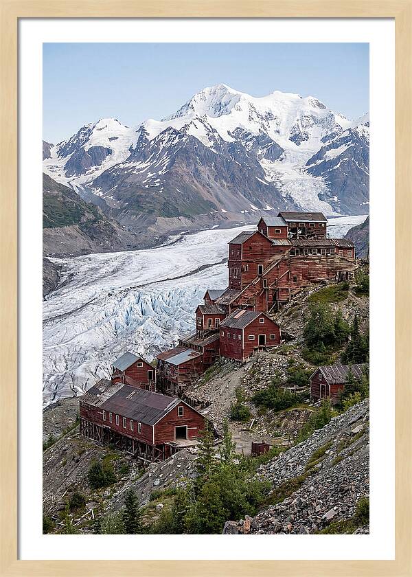 Kennecott Mines Overlooking Glaciers