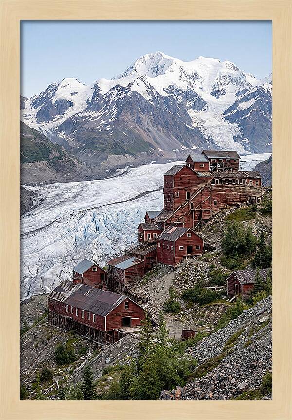 Kennecott Mines Overlooking Glaciers