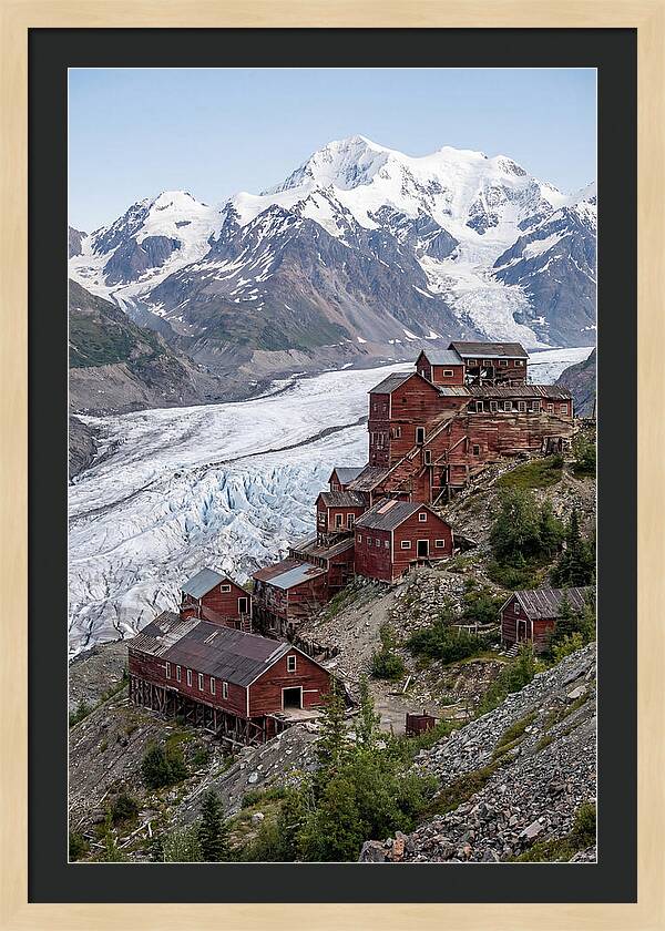 Kennecott Mines Overlooking Glaciers