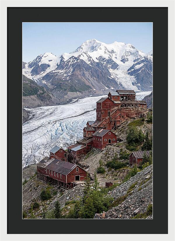 Kennecott Mines Overlooking Glaciers