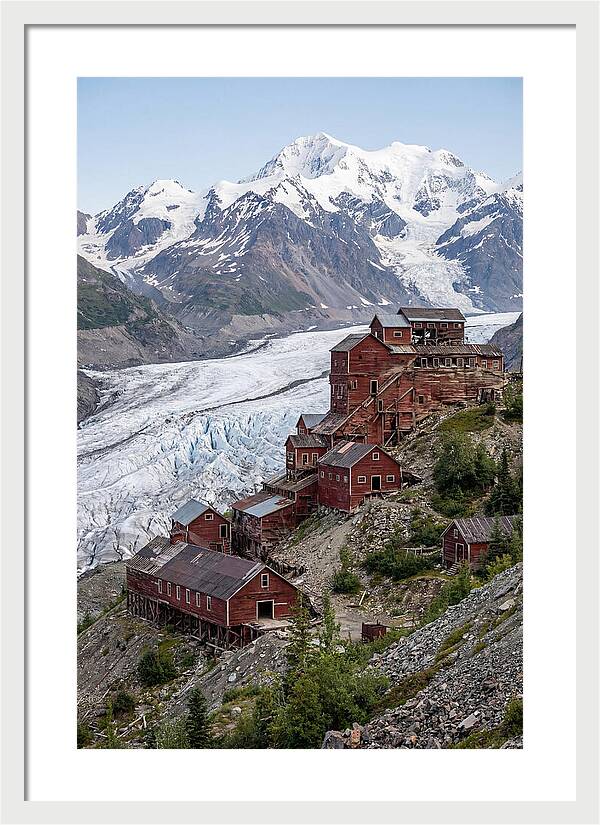Kennecott Mines Overlooking Glaciers