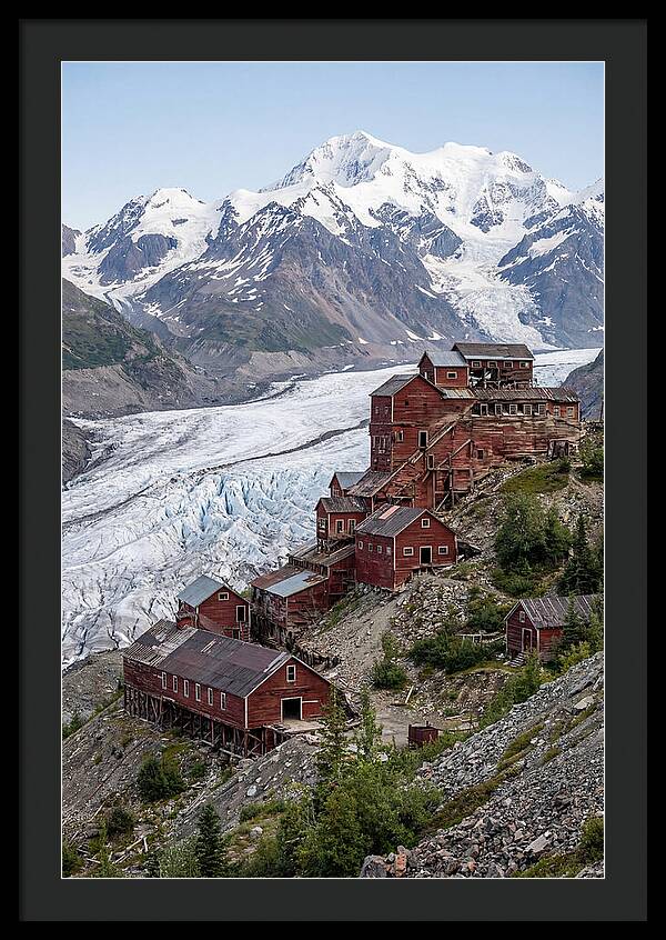 Kennecott Mines Overlooking Glaciers