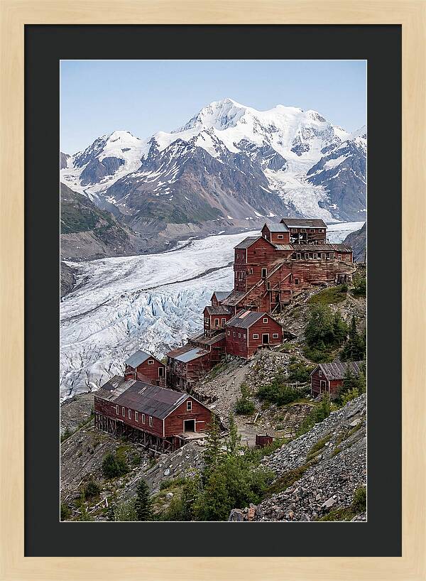 Kennecott Mines Overlooking Glaciers