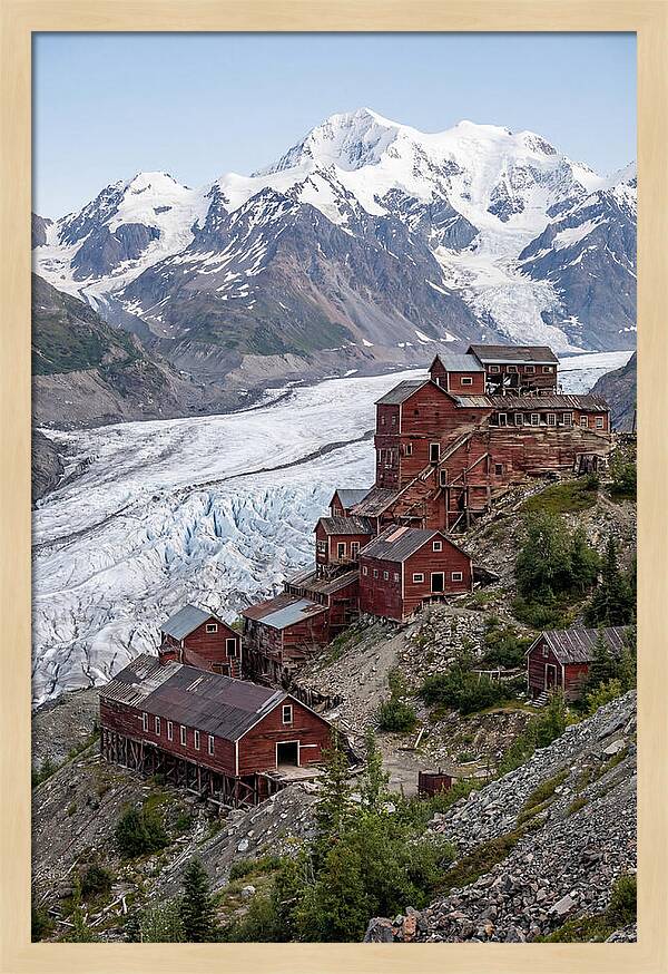 Kennecott Mines Overlooking Glaciers