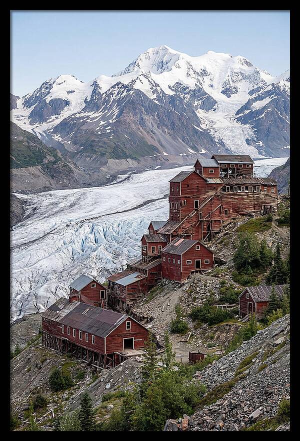 Kennecott Mines Overlooking Glaciers