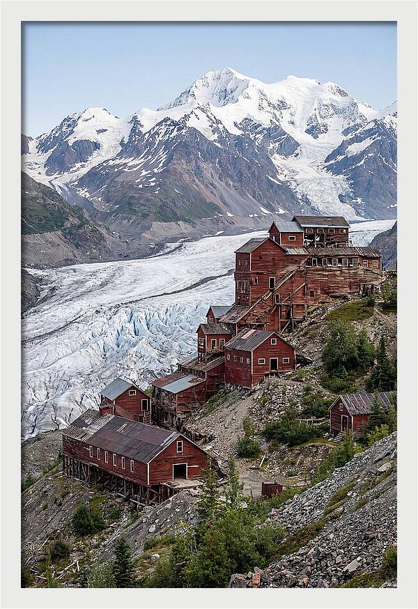 Kennecott Mines Overlooking Glaciers