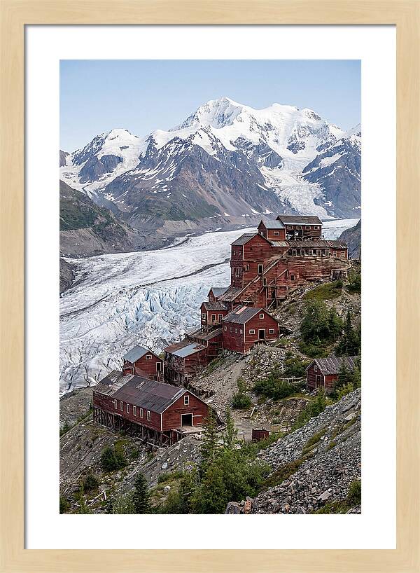 Kennecott Mines Overlooking Glaciers