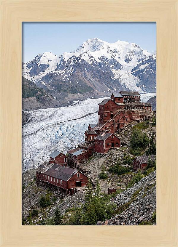 Kennecott Mines Overlooking Glaciers