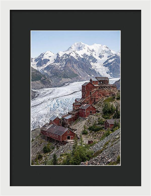 Kennecott Mines Overlooking Glaciers
