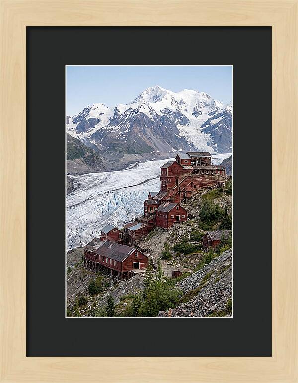 Kennecott Mines Overlooking Glaciers