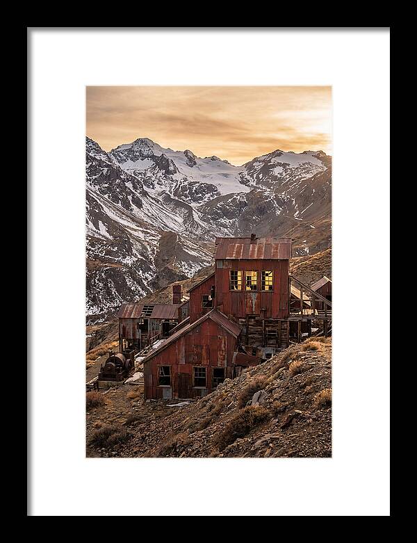 Kennicott Mines Ruins At Dusk