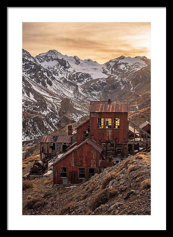 Kennicott Mines Ruins At Dusk