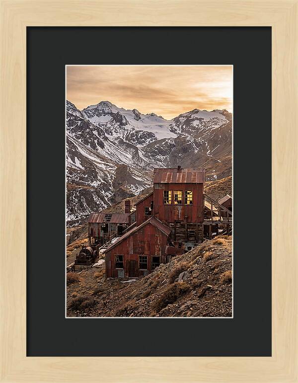 Kennicott Mines Ruins At Dusk