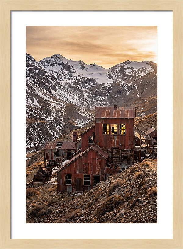 Kennicott Mines Ruins At Dusk