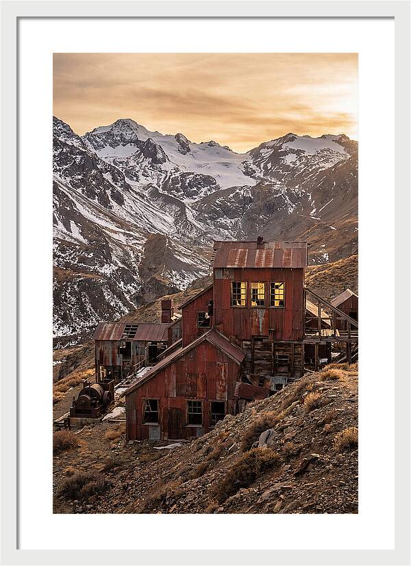 Kennicott Mines Ruins At Dusk