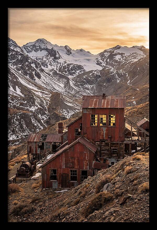 Kennicott Mines Ruins At Dusk