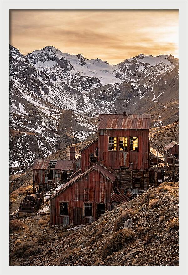 Kennicott Mines Ruins At Dusk