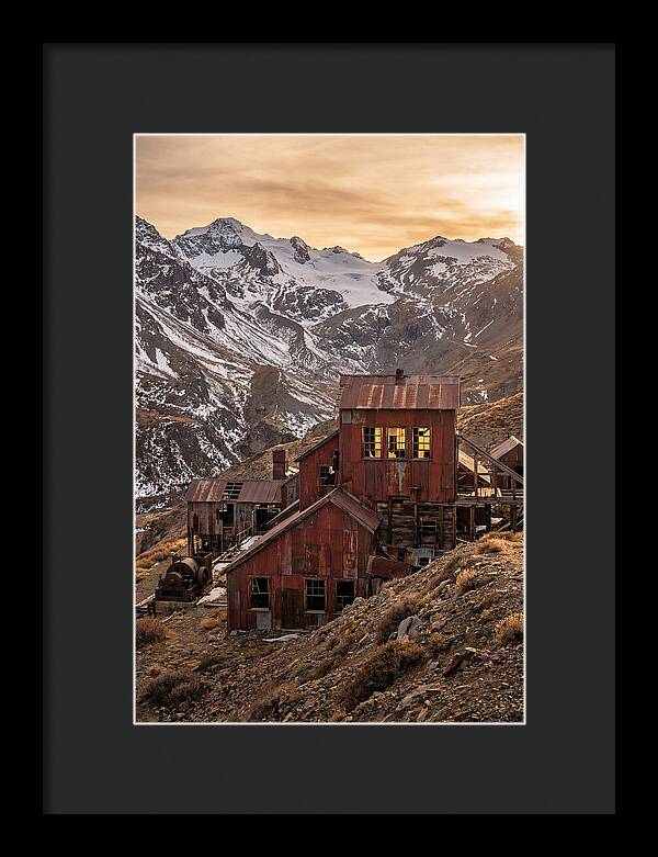 Kennicott Mines Ruins At Dusk