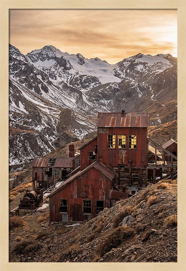 Kennicott Mines Ruins At Dusk