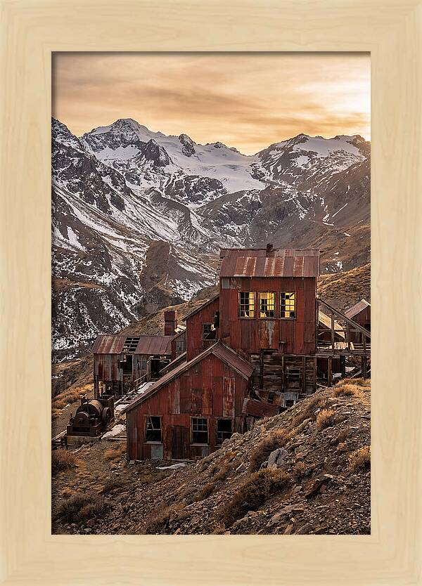 Kennicott Mines Ruins At Dusk